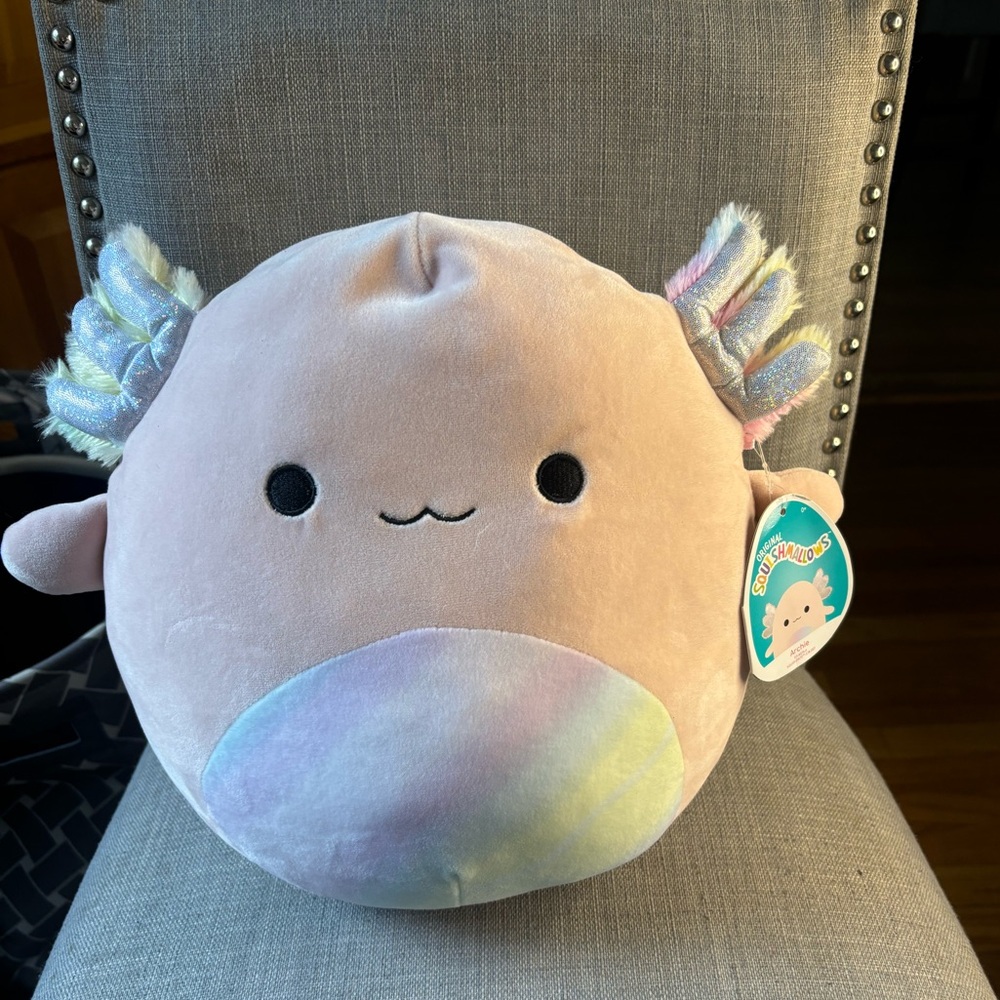 SOMEWHERE UNDER THE RAINBOW ARCHIE THE AXOLOTL IS WAITING FOR YOU!!